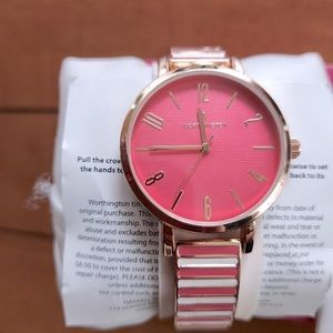 Worthington Pink/Gold Watch - Perfect New like condition